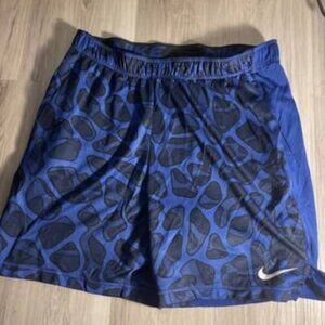 Nike RN#56323 Blue & Black Gym Shorts – XL -